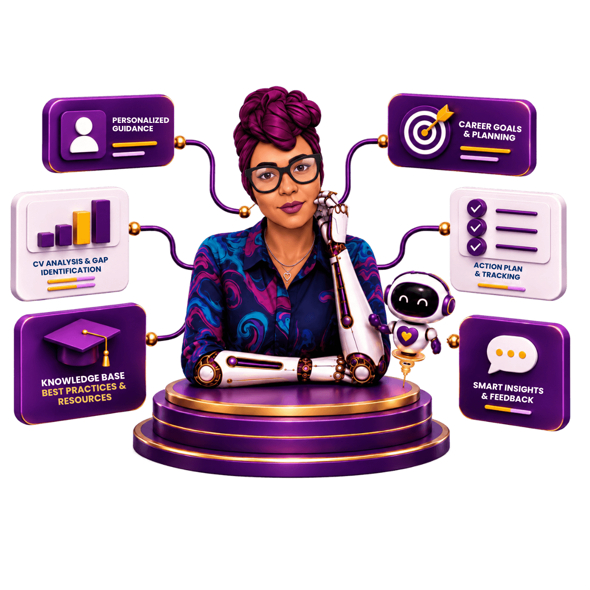 NovaMind AI mentor interface